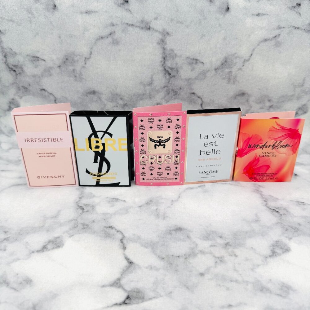 Lot of 5 MCM,Givenchy,Vince Camuto,Yves SaintLaurent,Lancome,Crush,Libre-5pc-NEW - Picture 2 of 10